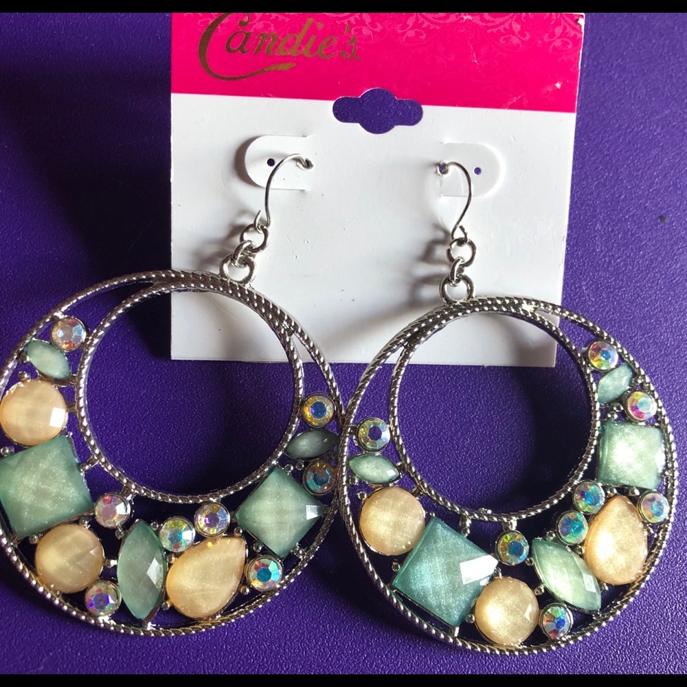 Gorgeous Candies Hoop Earrings!!